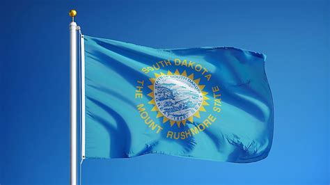 South Dakota State Flag - WorldAtlas.com