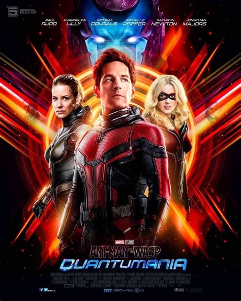 Ant-Man and The Wasp: Quantumania || Fan Poster - Ant-Man Fan Art ...