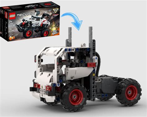 LEGO MOC Truck 42150 Alternative by ErikGS | Rebrickable - Build with LEGO