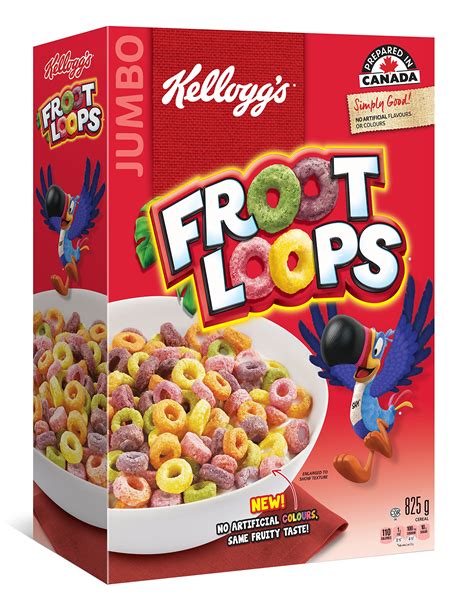 Kellogg's Froot Loops Cereal 825g/29.1oz Jumbo Size {Imported from Canada} | eBay