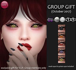 VIP Group Gift October | Bloody Eyes in 5 Halloween colors C… | Flickr