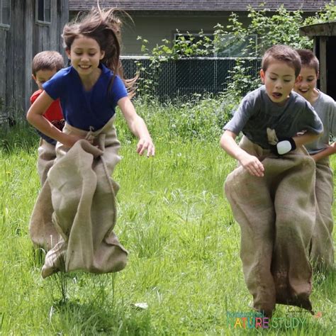 The 5 Best Outdoor Games For Kids - Homeschool Nature Study