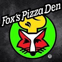 Fox's Pizza Den Menu Prices