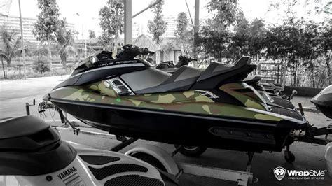 Yamaha WaveRunner Jet Ski - Camo design | WrapStyle