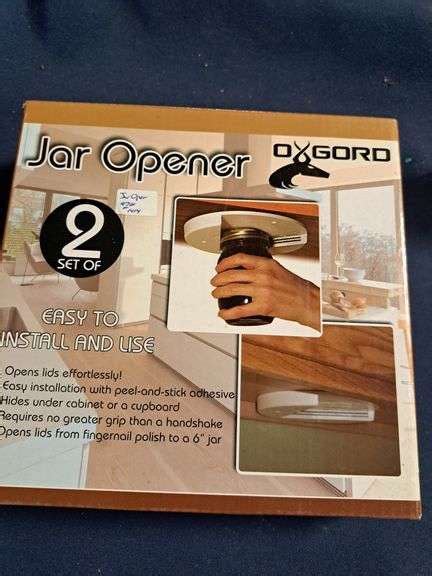 Under counter Jar opener - Auction Solutions Inc