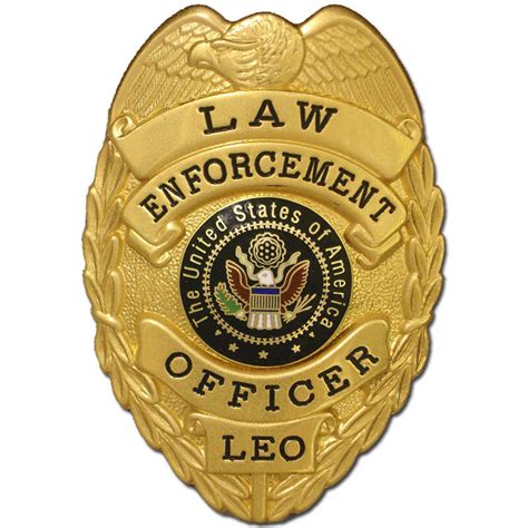 435 Law Enforcement Officer Badge Set – MaxArmory