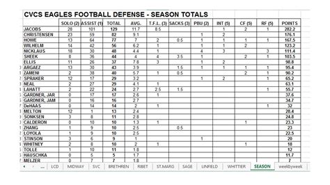 Football Statistics Excel Spreadsheet Printable Spreadshee high school ...