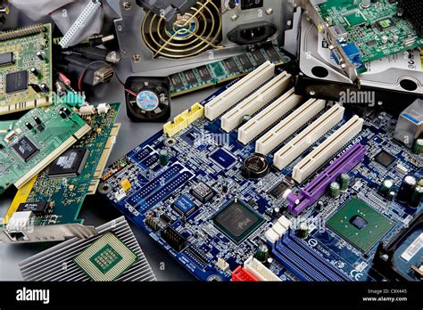 computer components Stock Photo - Alamy