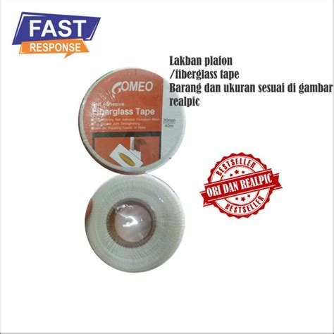 Ceiling Duct tape fiberglass Glue tape Gap Patch kalsiboard gypsum jointing tape | Shopee Singapore