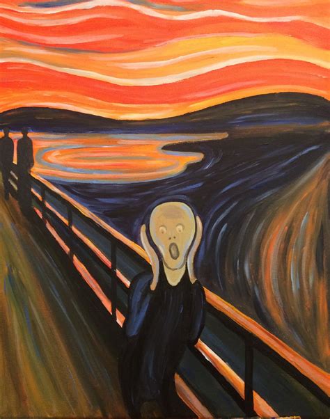 The Scream By Edvard Munch - We Love Art