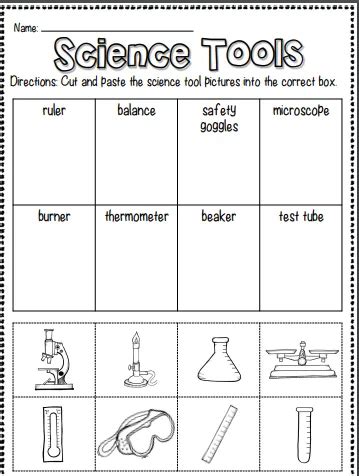 13 Best Images Of Science Tools Worksheet 2nd Gra - buickcafe.com