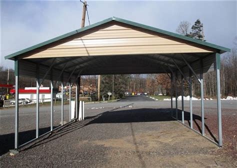 18x21 boxed eave carport north - CT, MA, DE, DC, IN, MD, NJ, NY, OH, PA ...