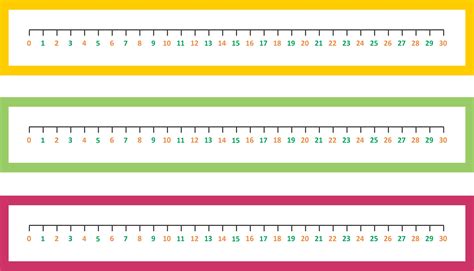 4 best printable number line 0 50 printableecom - 4 best printable ...