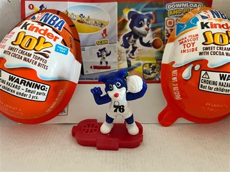 Kinder Joy 2023 NBA Philadelphia 76ers Mascot Collectible Mini Toy ...