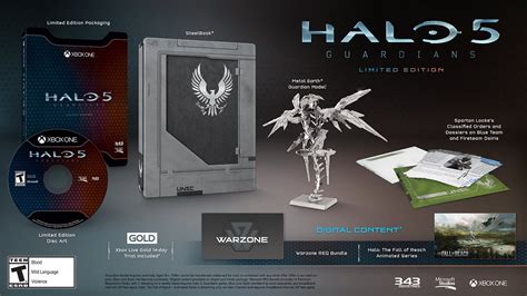 Halo 5: Guardians Limited Edition for Xbox One for $36 Shipped - Le ...