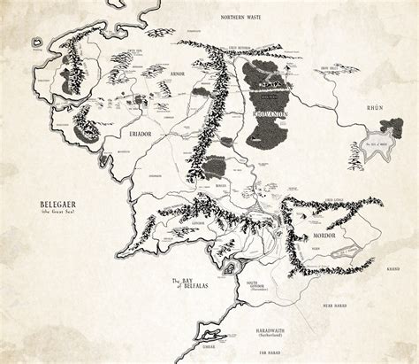 Lord of the Rings maps to navigate The Rings of Power’s Middle-earth ...