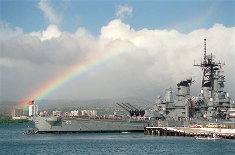 File:USS Missouri (BB-63) rainbow.jpg