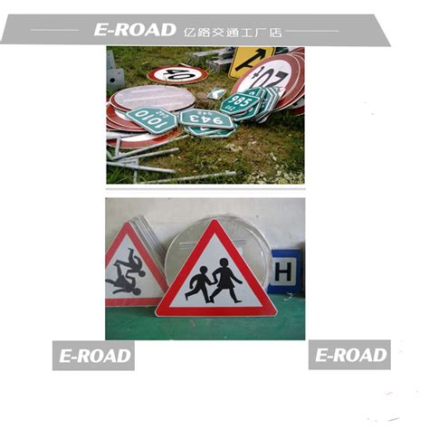 Customized Aluminum/Zinc Alloy Safety Sign Reflective Traffic Road Signs for Road Safety Warning ...