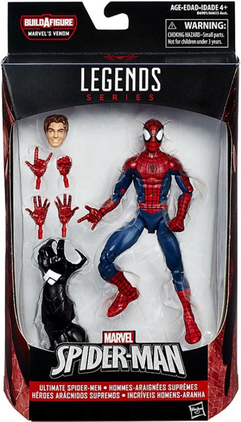 Marvel Legends Spider-Man Venom Series Peter Parker 6 Action Figure ...