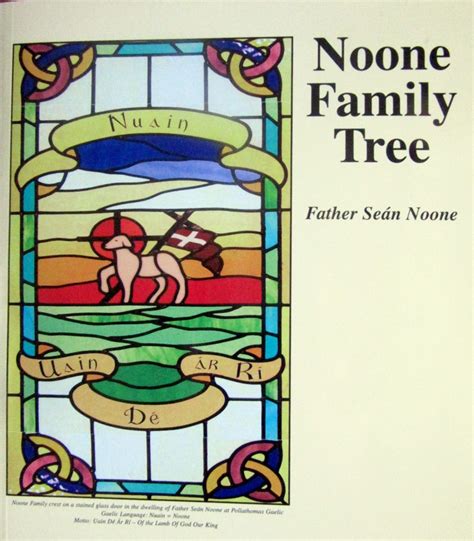 Noone Family Tree | Diocese of Killala