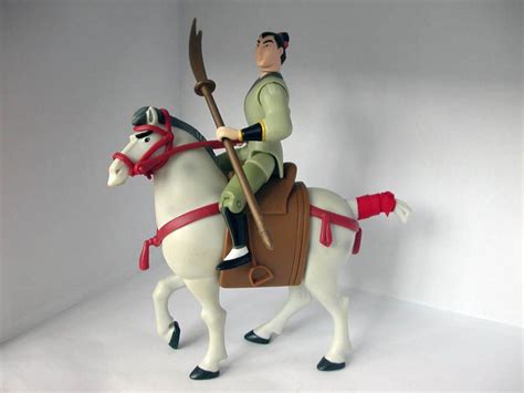 Disney Mulan's Li Shang action figure with horse. | Mulan, Action ...