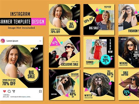 Instagram Marketing Template by Mukhlasur Rahman on Dribbble