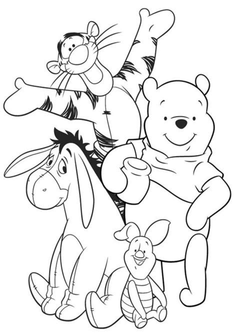 Dibujos De Winnie The Pooh Y Sus Amigos