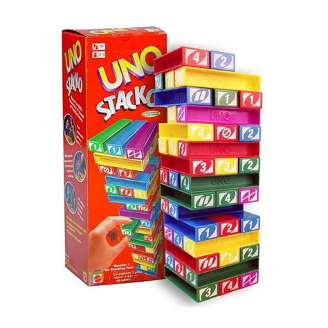 Uno Stacko MATTEL Games | Walmart