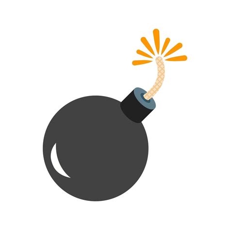 Exploding Cannon Ball Flat Color Icon 7316936 Vector Art at Vecteezy