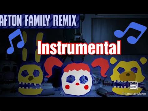 Afton Family Song - Instrumental Lyrics Video Russell Sapphire Remix - YouTube