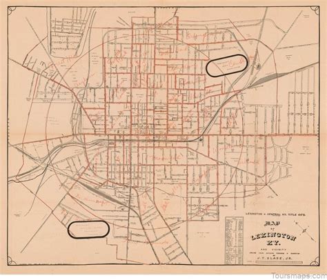 Lexington Map – Map of Lexington Free Download - ToursMaps.com