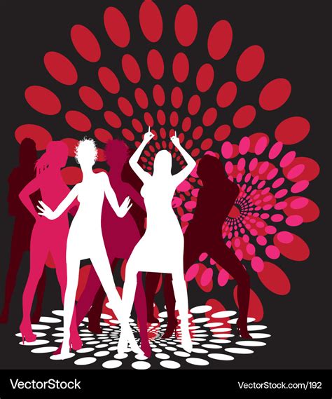 Dance party Royalty Free Vector Image - VectorStock