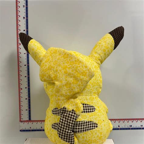 Pokemon Center Original Plush Doll Patchwork Pikachu – Anime Zakka