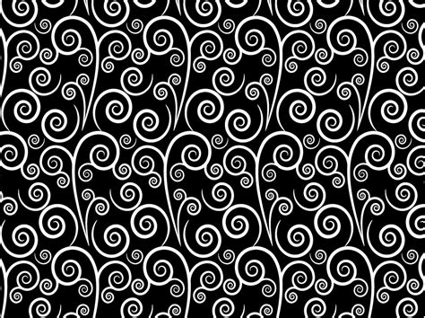 White Swirls Vector Pattern Vector Art & Graphics | freevector.com