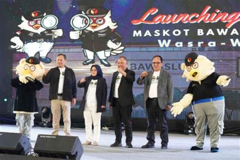 Bawaslu Resmi Luncurkan Maskot Baru Wasra dan Wasri