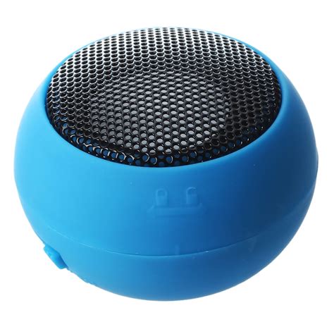 Round Mini Portable Speakers Speaker Audio Speakers USB MP3 MP4 BLEU-in Portable Speakers from ...