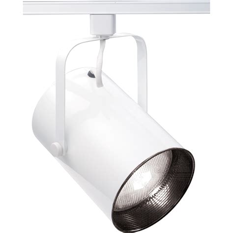 Satco Nuvo 150W Max Straight Cylinder Track Lighting White Finish - Smart LED