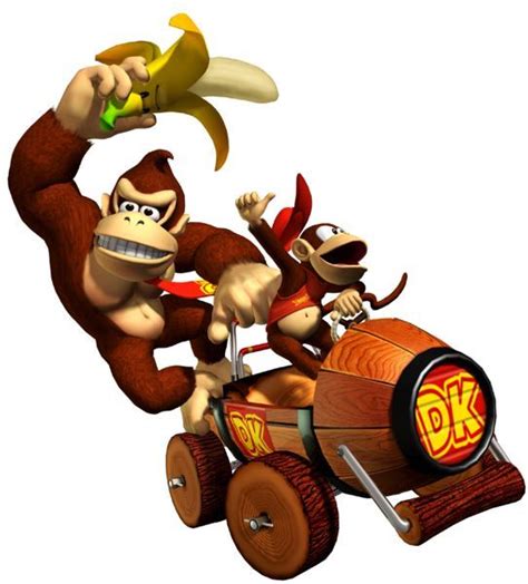 Donkey Kong and Diddy kong Mario Kart Ds, Mario And Luigi, Mario Free ...