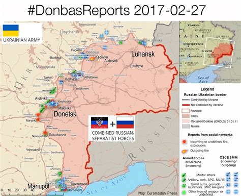 Escalation in Donbas: 201 attacks on Ukrainian positions over 2 days, 2 ...