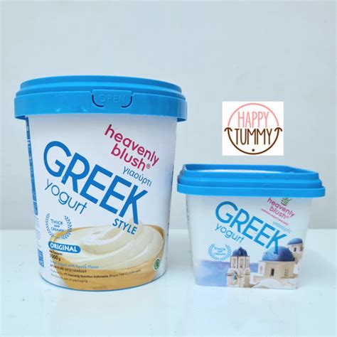 Jual heavenly blush greek yogurt 1kg original pail 1L ready - 1 kg ...