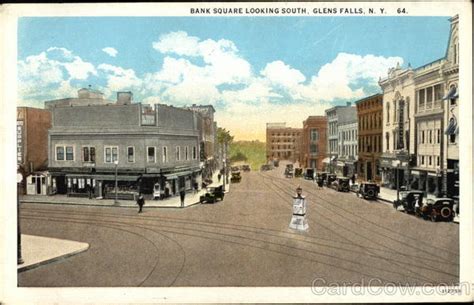 Bank Square Looking South Glens Falls, NY