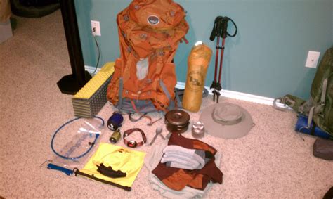 Hiking the Oregon PCT 2011: The Big Three Gear List (keeping it light!)