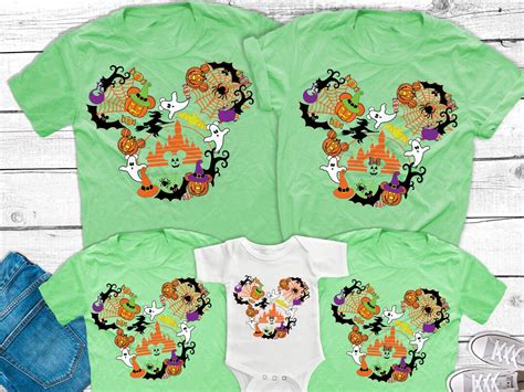 Disney Halloween Family Shirts Disney Halloween Matching - Etsy