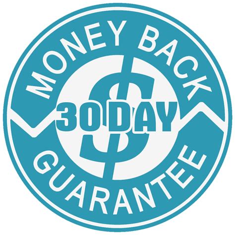 30 Day Guarantee No Background - PNG All