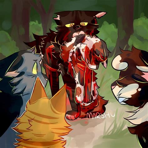 I can't believe redtail is HECKING dead >>gore/death warning