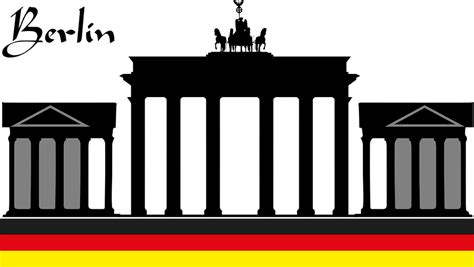 Brandenburg Gate Berlin Capital - Free vector graphic on Pixabay