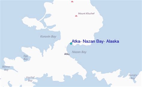 Atka, Nazan Bay, Alaska Tide Station Location Guide