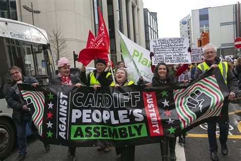 “We Can’t Pay” - Welsh Trade Unions Swing Behind Cost of Living Protests