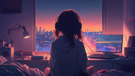 Lofi Anime Wallpaper by Pikswell on DeviantArt