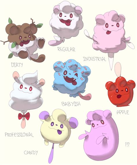 Swirlix variations by PinkGermy on DeviantArt